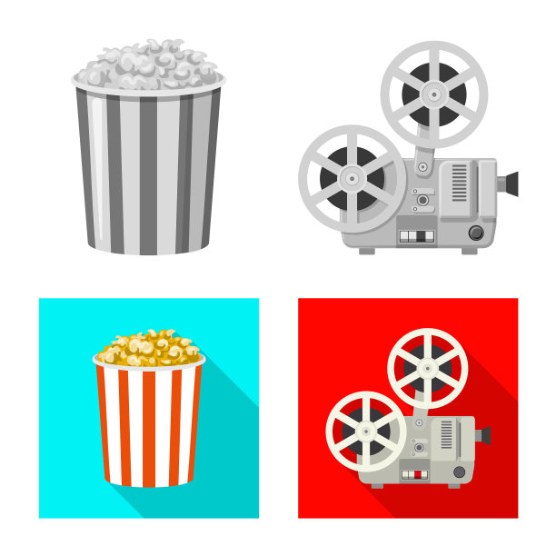 孤立对象电视和拍摄符号图片下载