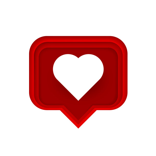 边框心似社交网络白色背景图片下载