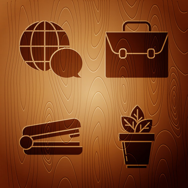 用语言制作的花盆世界地图图片下载