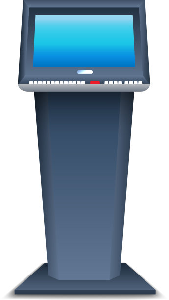 屏幕站图标写实风格图片下载