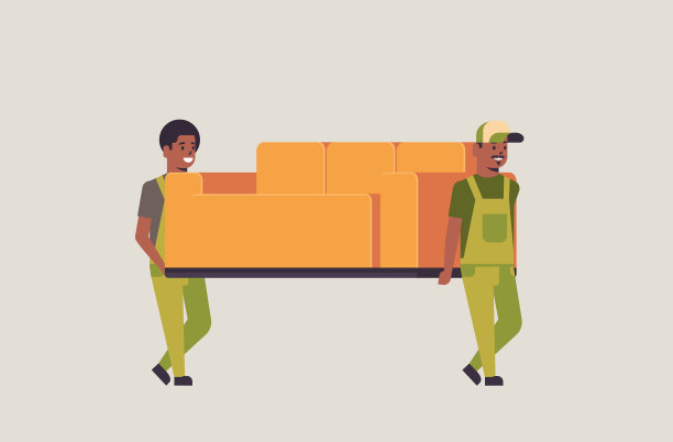 两个穿着制服的非裔美国信使图片下载