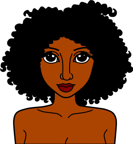 美丽的非裔美国女人图片下载