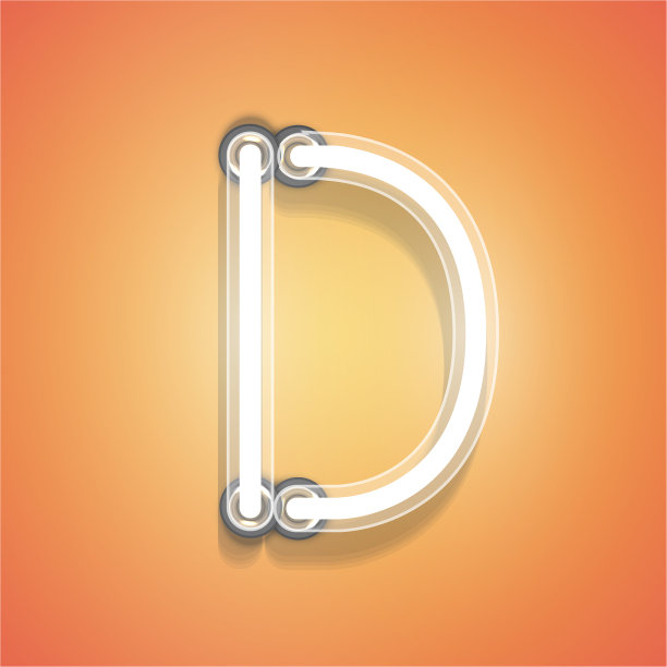 现实的霓虹灯从一套图片下载