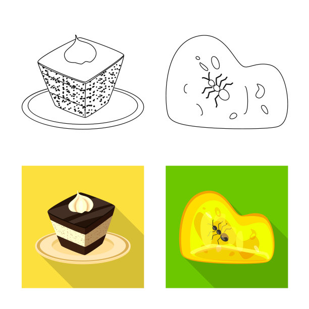 孤立的对象传统和旅游图标设置图片下载