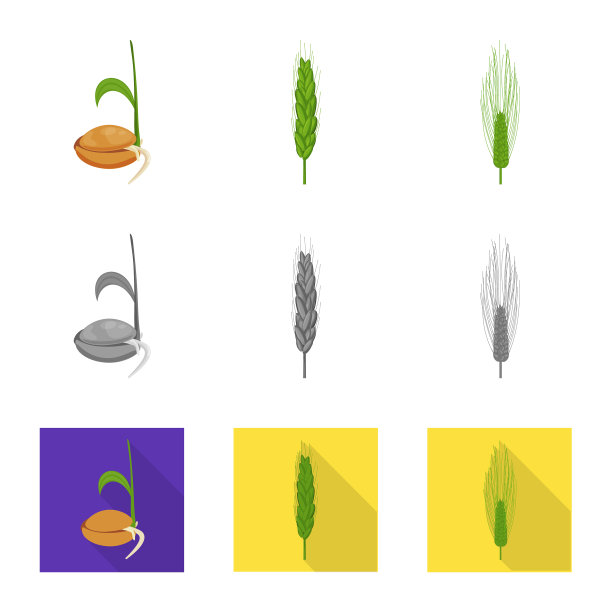 设计农业和农业符号图片下载