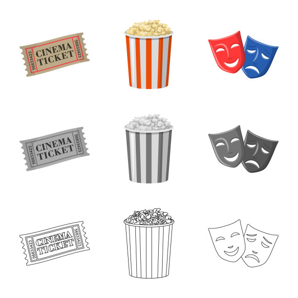 电视和拍摄标志图片下载