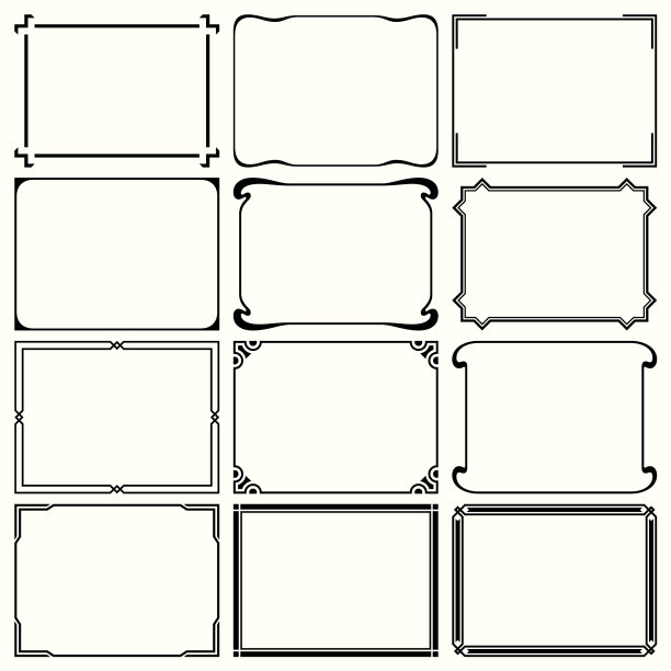 装饰简单的框架设置15图片下载