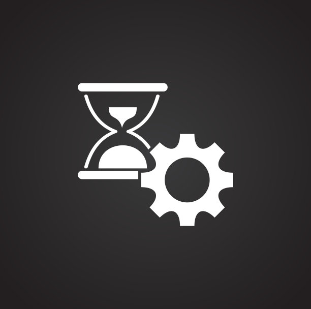 时间管理相关的图标在后台图片下载