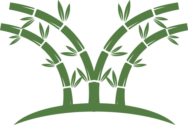 竹制logo模板图标图片下载