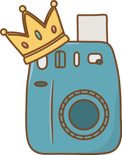 相机和皇冠图片下载