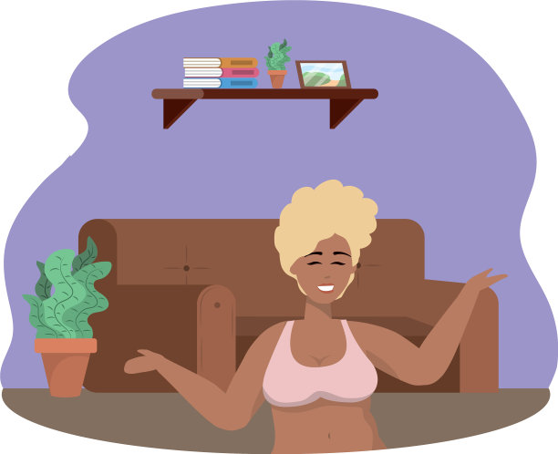 内衣设计中的女人化身图片下载