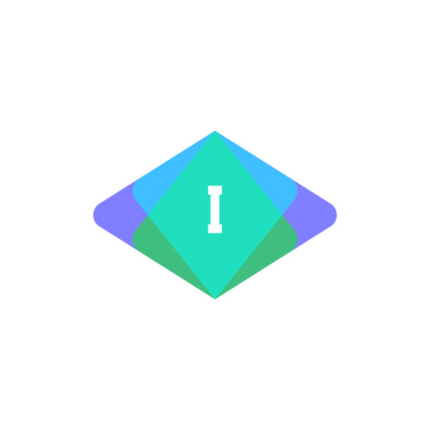 首字母logo I模板设计图片下载