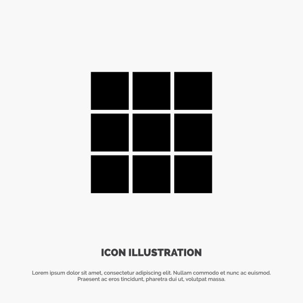 Feed画廊instagram设置固体字形图标图片下载