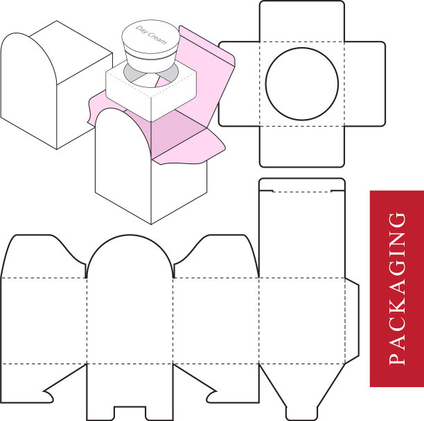化妆品或护肤品的包装图片下载