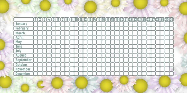 月经期日历图片下载