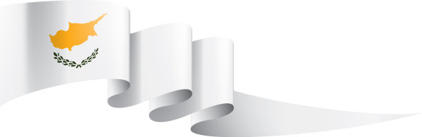 塞浦路斯国旗上有白色图片下载