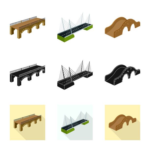 设计连接和设计符号集图片下载