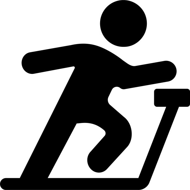 健身房跑步机图片下载