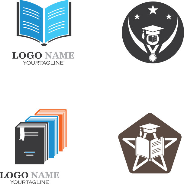 书刊文件标识图标教育模板图片下载