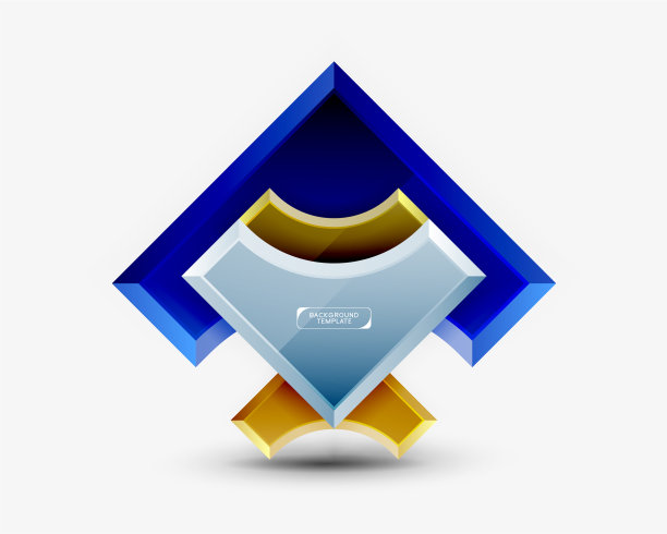 3d未来形状抽象背景图片下载