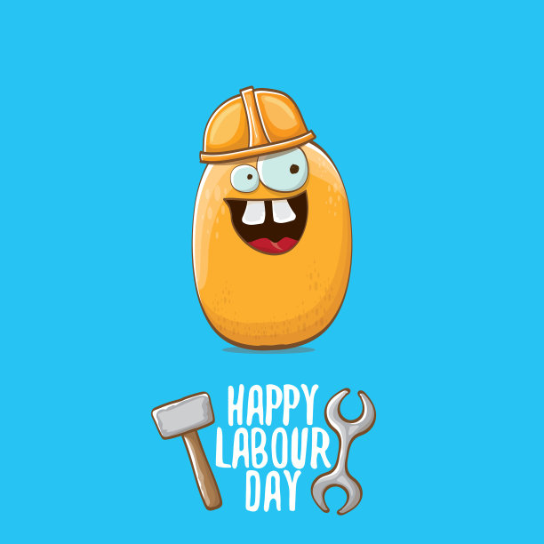 国际劳动节或劳动节的问候图片下载