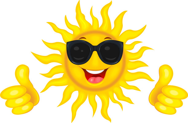 戴着眼镜的快乐阳光图片下载