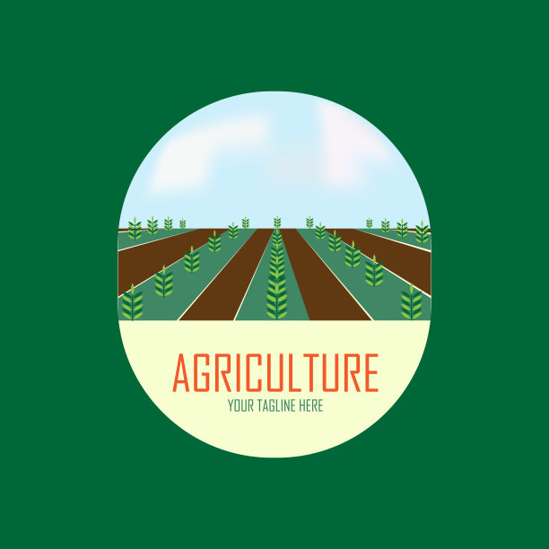 农业标志设计用树木图片下载