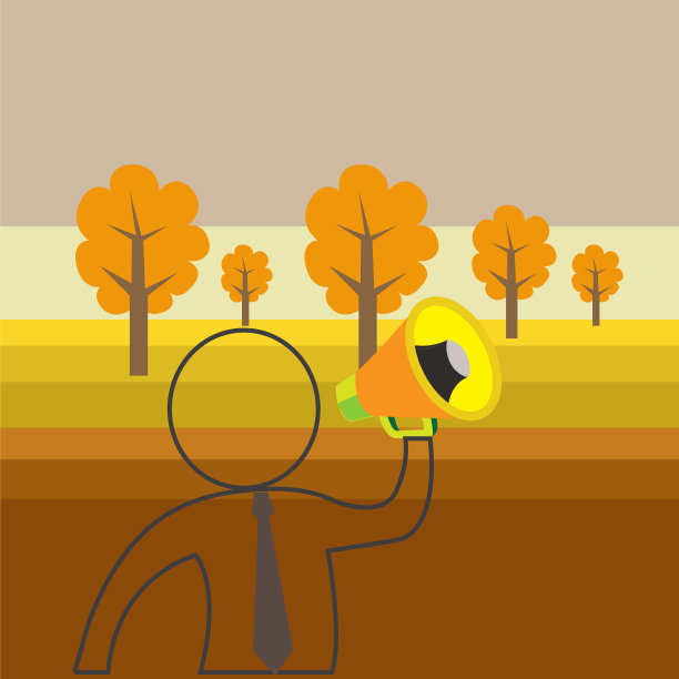 半长男子在轮廓风格穿着彩色图片下载