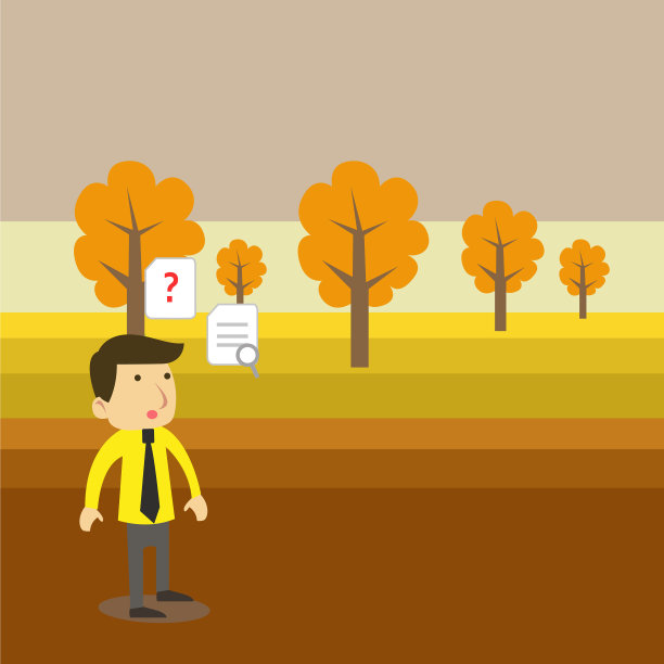 平面照片设计年轻男性办公室职员或图片下载