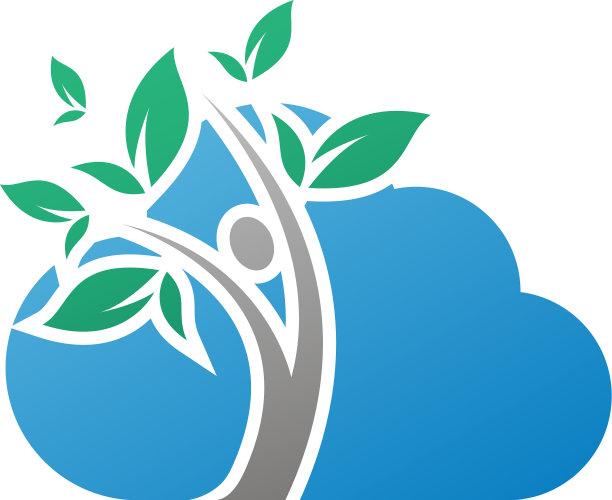 云叶logo模板图片下载