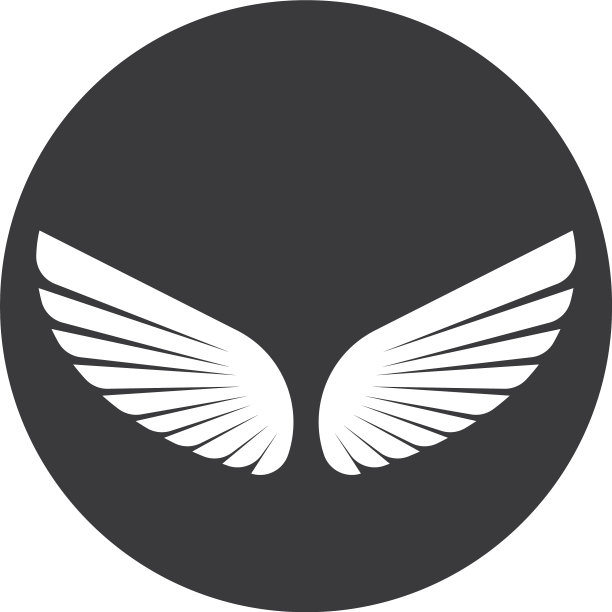 翼标志符号图标图片下载