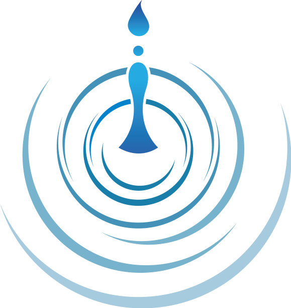 水滴标志模板图片下载