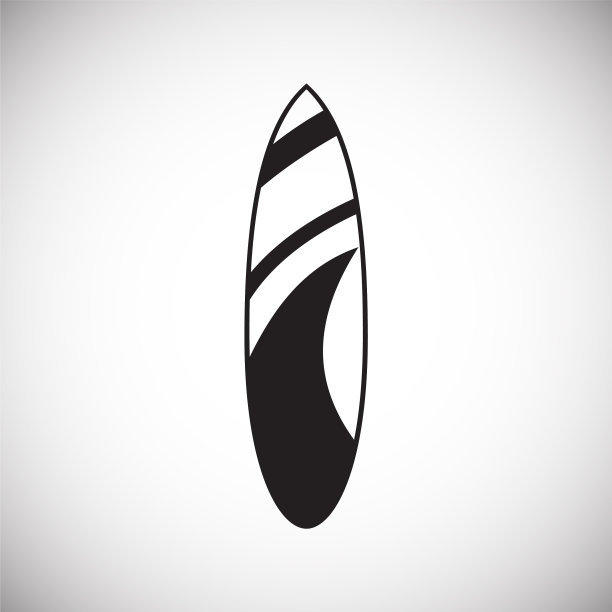 冲浪板图标的背景图形和网络图片下载