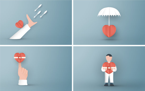 概念中的医疗保险模板元素图片下载