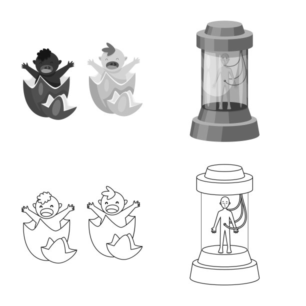 孤立对象测试和合成符号图片下载