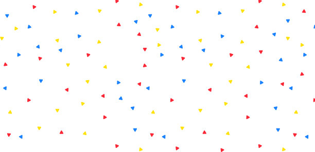 五彩三角形的五彩纸屑或玻璃图片下载