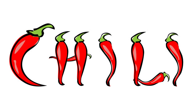 鲜辣椒辣椒字图片下载