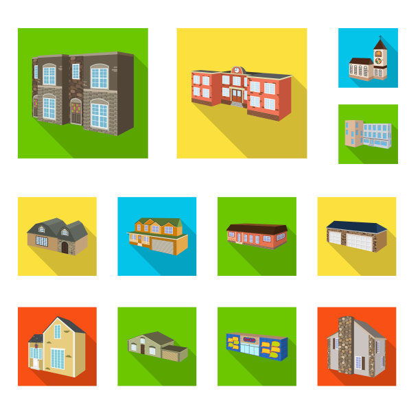 设计门面及房屋标识集图片下载