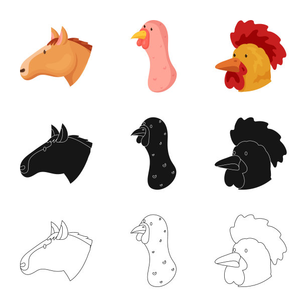 孤立对象农牧标志图片下载