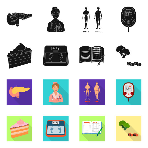 饮食和治疗图标图片下载