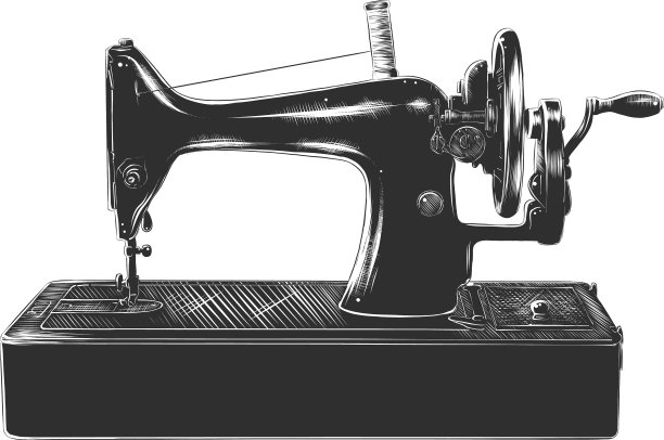 用于海报装饰和印刷的雕刻风格图片下载