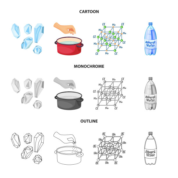 孤立对象烹饪和海标志集图片下载