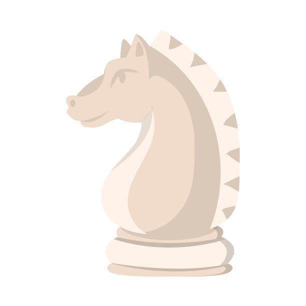 设计骑士和马的图标套图片下载