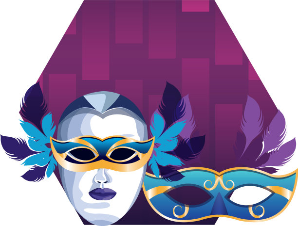 与羽毛面具图片下载