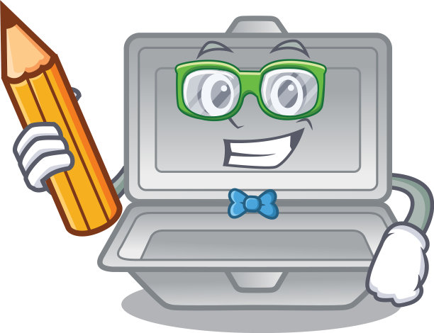 学生打开聚苯乙烯泡沫隔离吉祥物图片下载