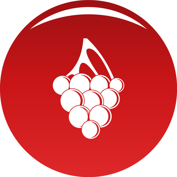 葡萄图标Sultana红色图片下载