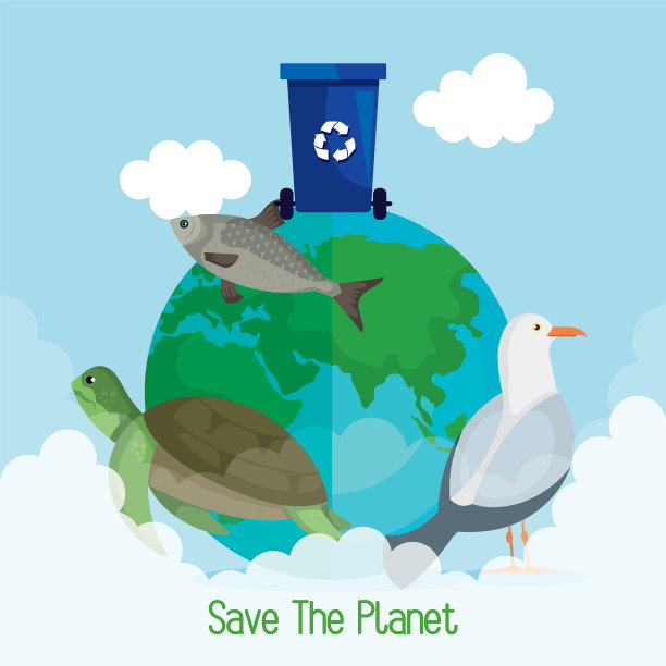 回收有毒塑料，保护生态图片下载