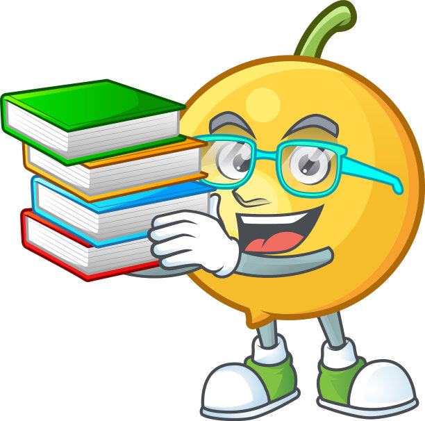 学生与书熟芒杜与人物吉祥物图片下载