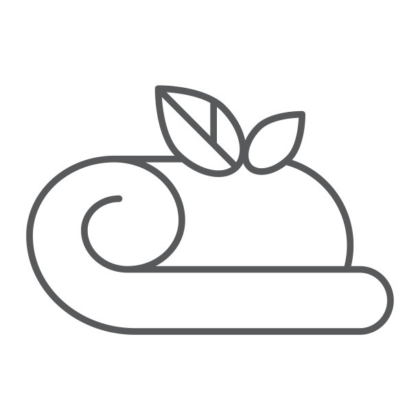 毛巾细线图标酒店和温泉浴巾图片下载