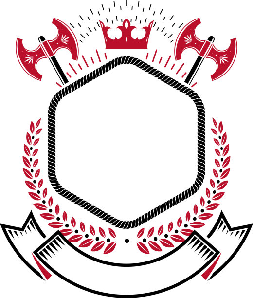 用皇冠元素构成的图形标志图片下载